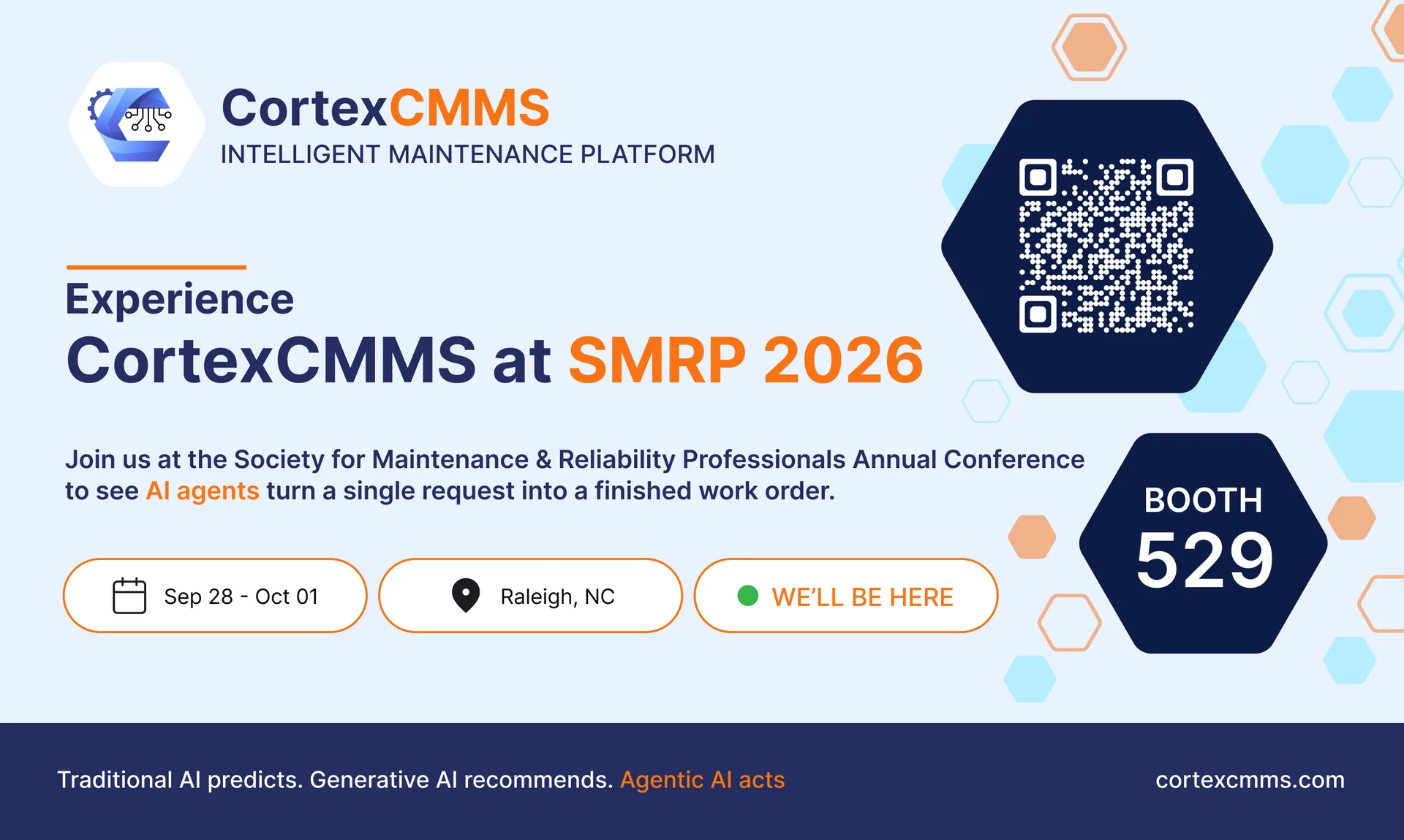 CortexCMMS will be at the 2026 SMRP